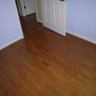 Hardwood installation by Pat Smith's Flooring in Louisville, KY